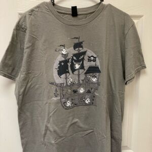 Spooky Ghost Ship T shirt